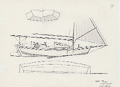 208 USA- Texas - Gulf Coast - scow sloop